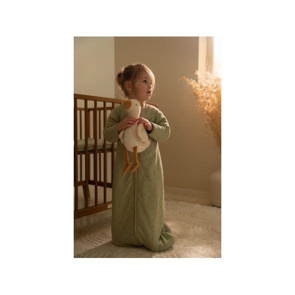 LITTLE DUTCH SPACÍ PYTEL S ODDĚLITELNÝMI RUKÁVY 90 CM PURE SAGE - SPACÍ PYTLE - SPINKÁNÍ