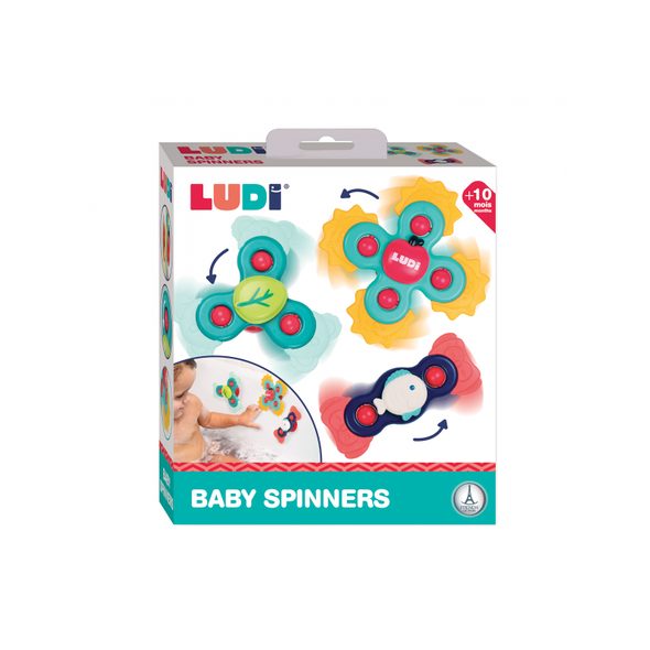 LUDI BABY SPINNER 3 KS - SENZORICKÉ HRAČKY - PRO DĚTI