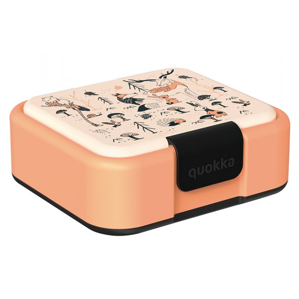 QUOKKA PLASTOVÝ BOX NA SVAČINU TWIST KIDS IN THE WOODS - KRABIČKY NA SVAČINU - KRMENÍ