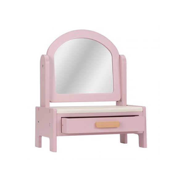 LITTLE DUTCH TOALETNÍ STOLEČEK DŘEVĚNÝ PINK - LITTLE DUTCH - PRO DĚTI