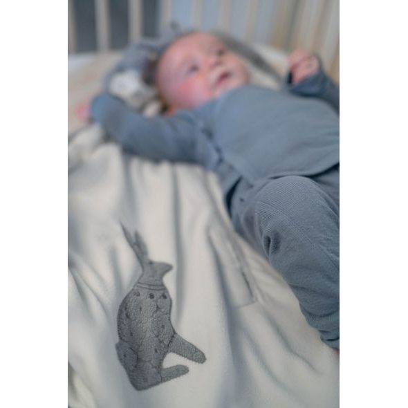 LODGER WRAPPER FOLKLORE FLEECE DRIZZLE - ZAVINOVAČKY - SPINKÁNÍ