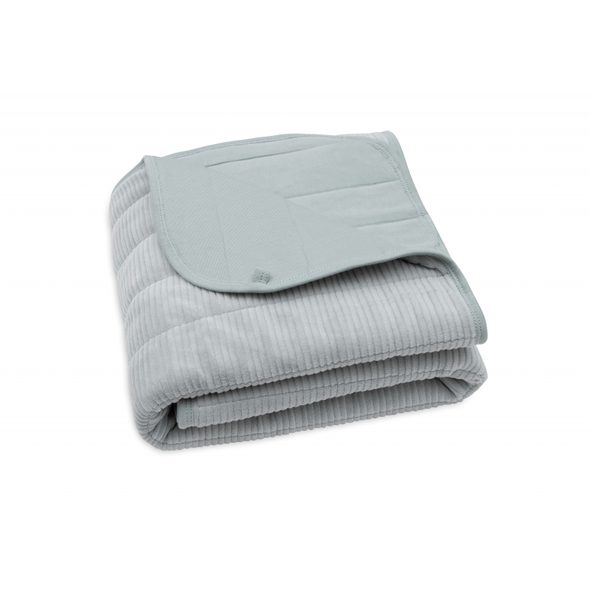 JOLLEIN DEKA 75X100CM VELVET RIB SEA GREEN - DĚTSKÉ DEKY PRO MIMINKA - SPINKÁNÍ