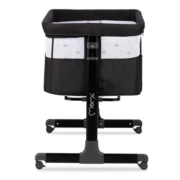 MOMI POSTÝLKA REVO TMAVĚ ŠEDÁ - KOŠÍKY A KOLÉBKY - SPINKÁNÍ