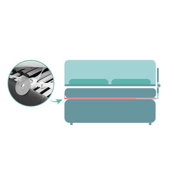 FILLIKID ZÁBRANA NA POSTEL EMMA GREY 130X50 CM - ZÁBRANY NA POSTEL - SPINKÁNÍ