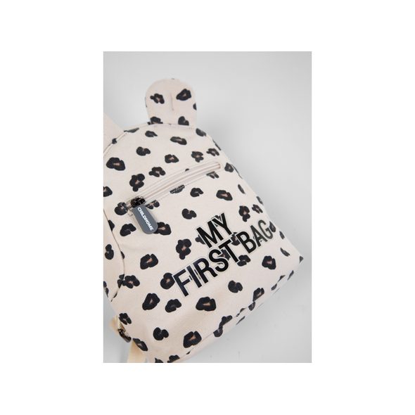CHILDHOME DĚTSKÝ BATOH MY FIRST BAG CANVAS LEOPARD - BATOHY A TAŠKY - PRO DĚTI