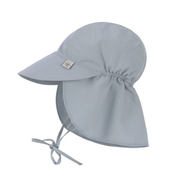 LÄSSIG SPLASH SUN PROTECTION FLAP HAT LIGHT BLUE 3-6M - ČEPIČKY A KLOBOUČKY - PRO DĚTI