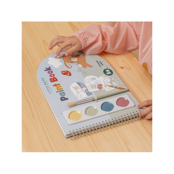 LITTLE DUTCH OMALOVÁNKY S VODOVKAMI - VÝTVARNÉ POMŮCKY A HRAČKY - PRO DĚTI