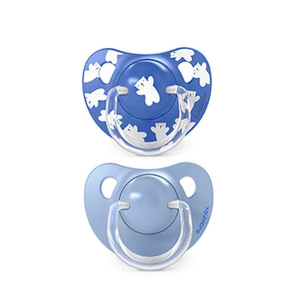 SUAVINEX DUDLÍK ANATOMICKÝ SILIKON +18 M 2 KS WILD & FREE - ŠIDÍTKA A DOPLŇKY - KRMENÍ