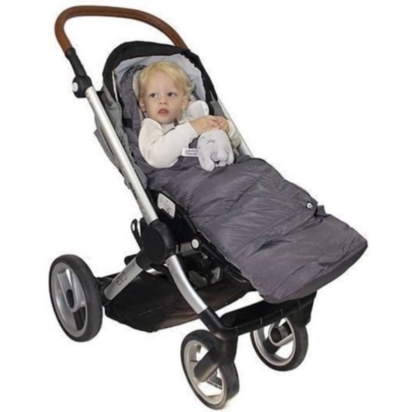 DOOKY FOOTMUFF VEL. S/L 2V1 GREY MELANGE - FUSAKY DO KOČÁRKU - KOČÁRKY A PŘÍSLUŠENSTVÍ