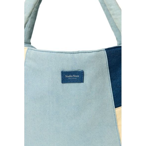 STUDIO NOOS PATCHWORK MOM BAG DENIM - ORGANIZÉRY A KOŠÍKY - KOČÁRKY A PŘÍSLUŠENSTVÍ