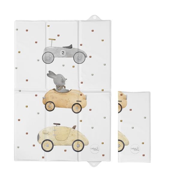 CEBA BABY PODLOŽKA PŘEBALOVACÍ CESTOVNÍ (60X40) BASIC - PŘEBALOVACÍ PODLOŽKY - PŘEBALOVÁNÍ