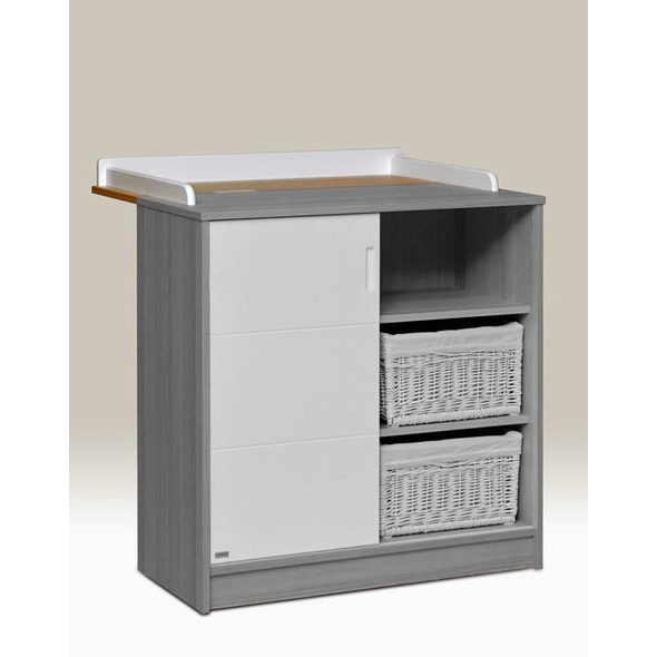 FAKTUM ALDA NÁSTAVEC NA KOMODU JAVOR COIMBRA BÍLÁ LESK - NÁSTAVCE NA KOMODY - PŘEBALOVÁNÍ