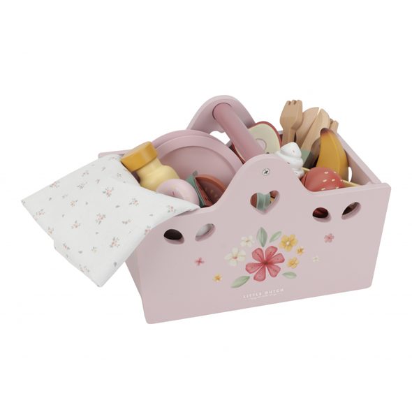 LITTLE DUTCH SADA NA PIKNIK DŘEVĚNÁ - DŘEVĚNÉ HRAČKY - PRO DĚTI