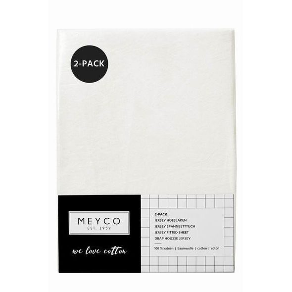 MEYCO ŽERZEJOVÉ PROSTĚRADLO 60X120 - OFF WHITE - PROSTĚRADLA - SPINKÁNÍ
