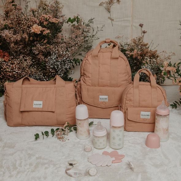 SUAVINEX SUAVINEX POETRY BATŮŽEK VELKÝ - RŮŽOVÝ - PŘEBALOVACÍ BATOHY - KOČÁRKY A PŘÍSLUŠENSTVÍ