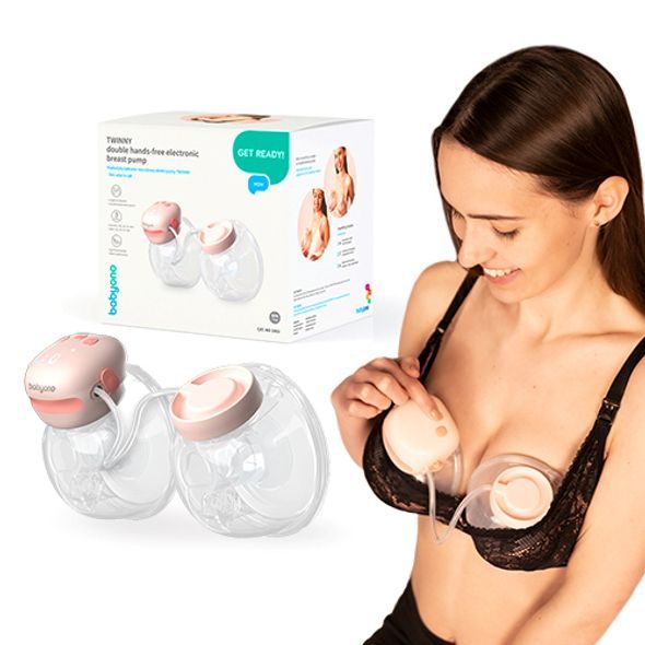 BABYONO ODSÁVAČKA MATEŘSKÉHO MLÉKA ELEKTRICKÁ DOUBLE TWINNY - ODSÁVAČKY MATEŘSKÉHO MLÉKA - KRMENÍ