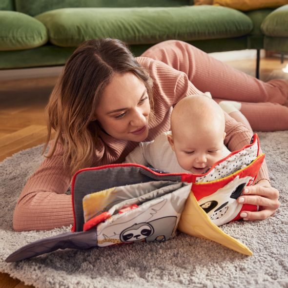 CANPOL BABIES SENZORICKÁ KNÍŽKA PANDA BABIESBOO - KNÍŽKY PRO NEJMENŠÍ - PRO DĚTI