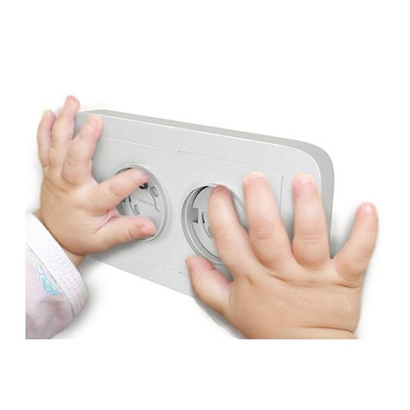 BABYONO BEZPEČNOSTNÍ KRYTKY NA ELEKTRICKÉ ZÁSUVKY 10 KS - BEZPEČNOST DĚTÍ V DOMÁCNOSTI - KOUPÁNÍ A ZDRAVÍ