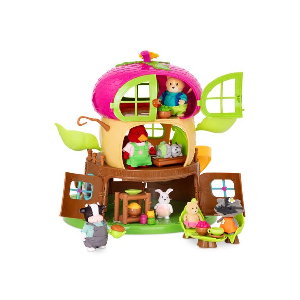 LI'L WOODZEEZ DOMEČEK ACORN TREEHOUSE - DOPLŇKY PRO FIGURKY - PRO DĚTI