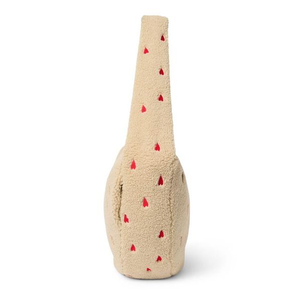 STUDIO NOOS TEDDY CROSS BODY BAG ECRU HEARTS - DOPLŇKY - PRO MAMINKY