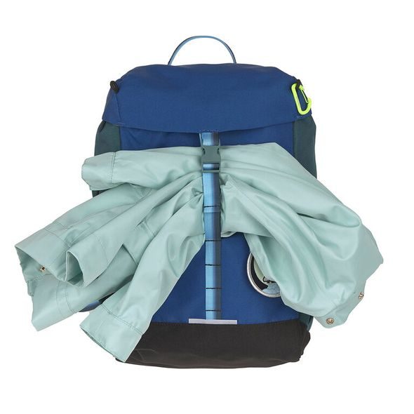 LÄSSIG DĚTSKÝ BATOH BIG OUTDOOR BACKPACK UNIQUE BLUE GREEN - PRO PŘEDŠKOLÁKY - PRO DĚTI