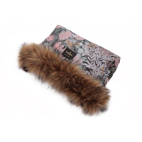 EMITEX RUKÁVNÍK LUXURY POPPY - RUKÁVNÍKY NA KOČÁREK - KOČÁRKY A PŘÍSLUŠENSTVÍ
