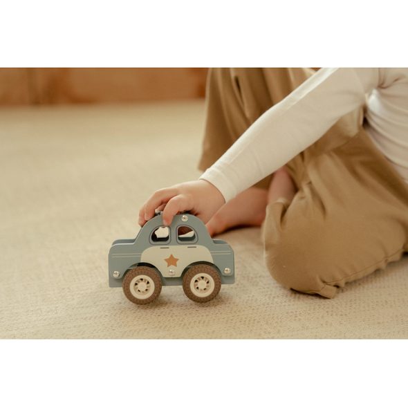 LITTLE DUTCH POLICEJNÍ AUTO DŘEVĚNÉ - LITTLE DUTCH - PRO DĚTI