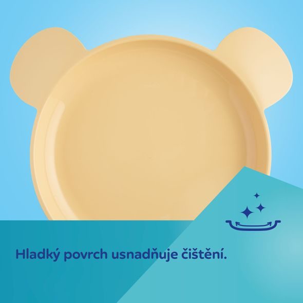 CANPOL BABIES TALÍŘ S UŠIMA 2KS - MISKY, TALÍŘKY A PODLOŽKY - KRMENÍ