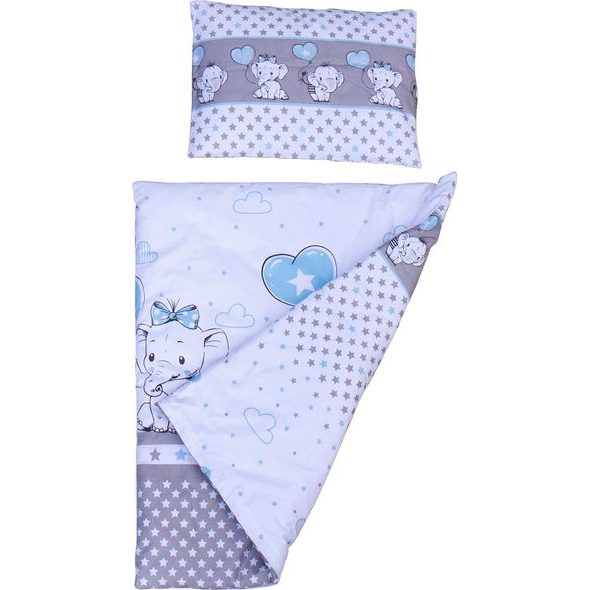 SCARLETT SET PEŘINKA A POLŠTAŘ DO KOČÁRKU SCARLETT GUSTO MODRÁ - VYBAVENÍ HLUBOKÉ KORBY - KOČÁRKY A PŘÍSLUŠENSTVÍ