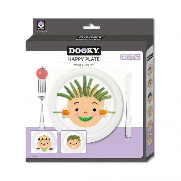 DOOKY TALÍŘ HAPPY PLATE - MISKY, TALÍŘKY A PODLOŽKY - KRMENÍ