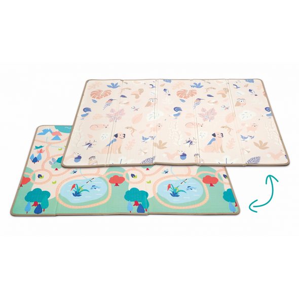 LUDI HRACÍ PODLOŽKA PĚNOVÁ SKLÁDACÍ - HRACÍ PODLOŽKY NA ZEM - SPINKÁNÍ