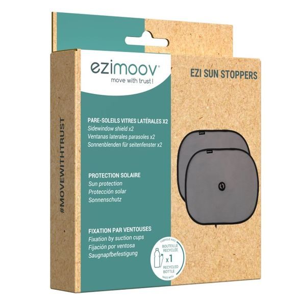 EZIMOOV SLUNEČNÍ CLONA EZI SUN STOPPERS 2KS - SLUNEČNÍ ROLETY A CLONY - AUTOSEDAČKY A PŘÍSLUŠENSTVÍ