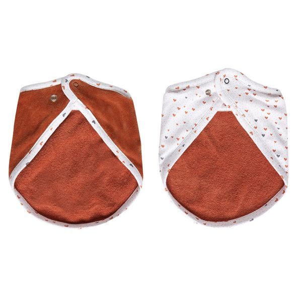 BEBE JOU BANDANA SLINTÁČEK FABULOUS HEARTS 2KS - BRYNDÁKY - KRMENÍ