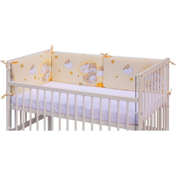 SCARLETT MANTINEL DO POSTÝLKY 4DÍLNÝ - SCARLETT MRÁČEK - 180 X 30 CM - BÉŽOVÝ - MANTINELY - SPINKÁNÍ