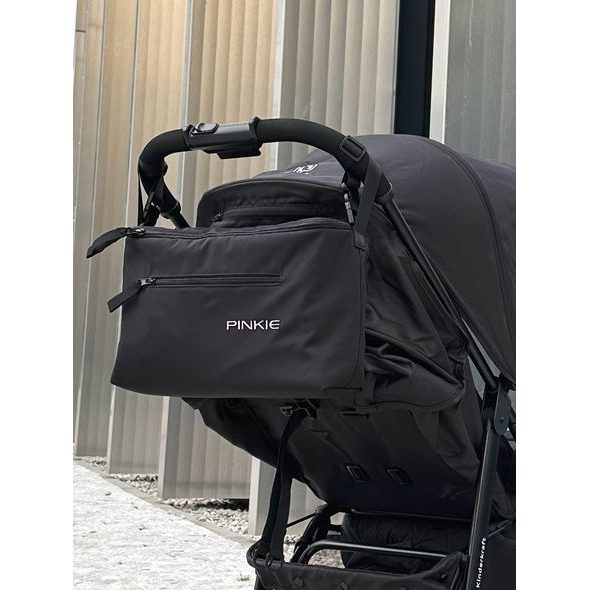 PINKIE ORGANIZÉR SOFTSHELL BLACK CLOSED - ORGANIZÉRY A KOŠÍKY - KOČÁRKY A PŘÍSLUŠENSTVÍ