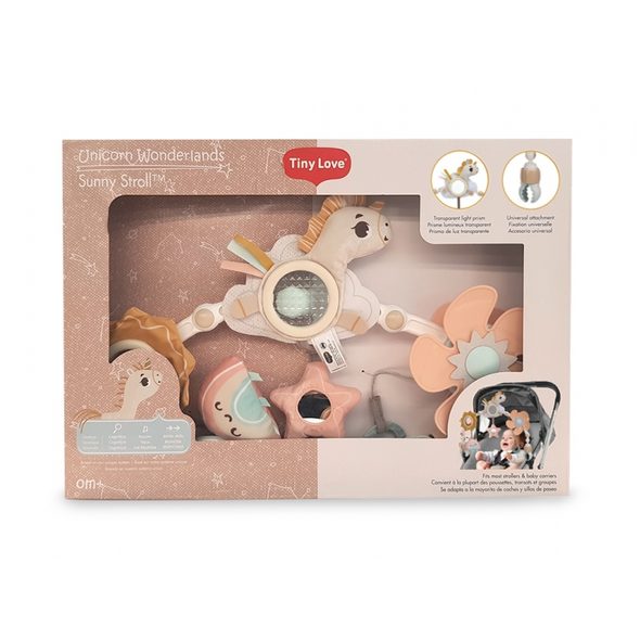 TINY LOVE HRAZDA NA KOČÁREK UNICORN WONDERLANDS - HRAZDIČKY - PRO DĚTI