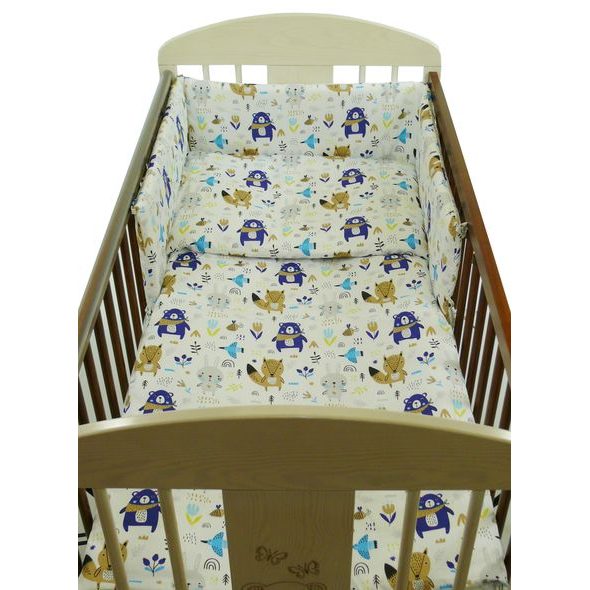 TOMI POVLEČENÍ K5 TISK - POVLEČENÍ DO POSTÝLKY - SPINKÁNÍ