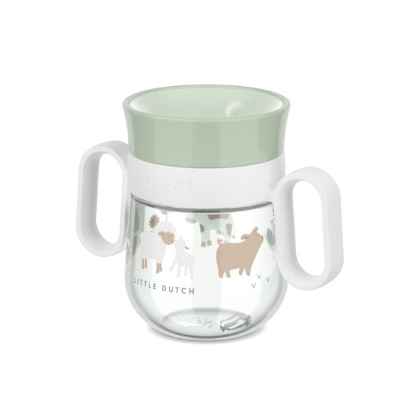 LITTLE DUTCH HRNEK TRÉNOVACÍ 360° 200 ML 6M+ FARMA - DĚTSKÉ HRNEČKY - KRMENÍ