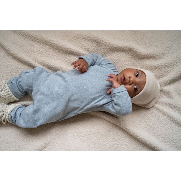 LODGER ČEPICE MELANGE BIRCH VEL. 0 - 6 MĚSÍCŮ - ČEPIČKY A KLOBOUČKY - PRO DĚTI