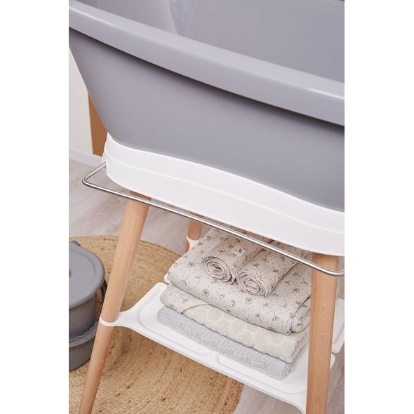 BEBE-JOU KOUPACÍ SADA SENSE 7-DÍLNÁ GRIFFIN GREY - VANIČKY PLASTOVÉ - KOUPÁNÍ A ZDRAVÍ