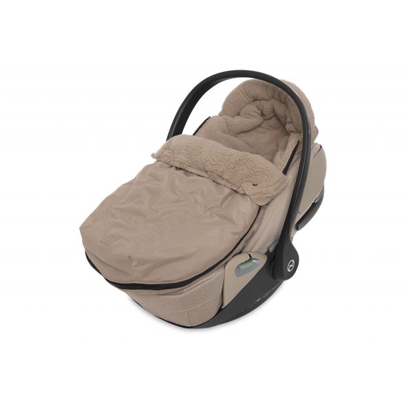 JOLLEIN FUSAK DO AUTOSEDAČKY EMBOSSED MILKY COFFEE - FUSAKY DO AUTOSEDAČKY - AUTOSEDAČKY A PŘÍSLUŠENSTVÍ