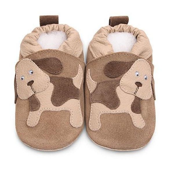 SHOOSHOOS DĚTSKÉ KOŽENÉ BOTIČKY SAND PUPPY - BOTIČKY - PRO DĚTI