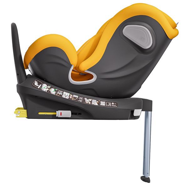 AVOVA SWAN-FIX I-SIZE 2024 BEACH YELLOW 40-125CM - AUTOSEDAČKY 0-36KG - AUTOSEDAČKY A PŘÍSLUŠENSTVÍ