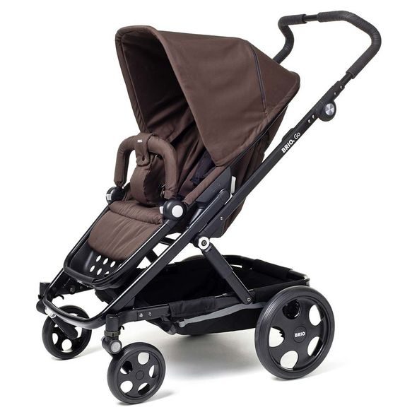 BRIO GO NEW S ČERNOU KONSTRUKCÍ + NÁNOŽNÍK 2013 - SPORTOVNÍ KOČÁRKY - KOČÁRKY A PŘÍSLUŠENSTVÍ