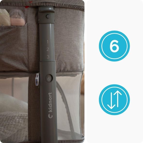 KIDNORT POSTÝLKA KIDNORT SNÄCKSKAL ČERNÁ - CESTOVNÍ POSTÝLKY - SPINKÁNÍ