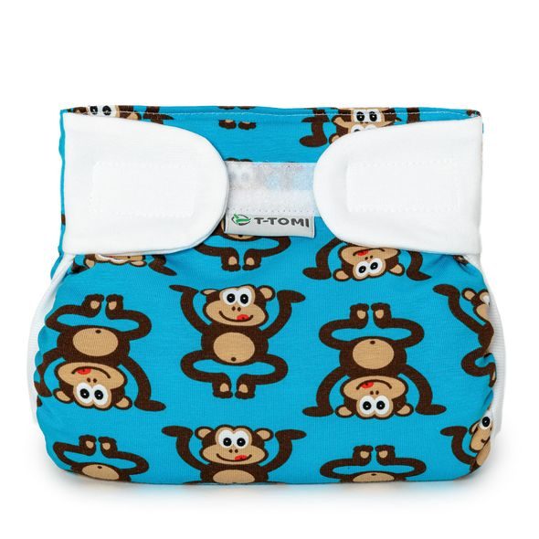 T-TOMI ORTOPEDICKÉ ABDUKČNÍ KALHOTKY - SUCHÝ ZIP MONKEY (5-9KG) - PLENKOVÉ KALHOTKY - PŘEBALOVÁNÍ