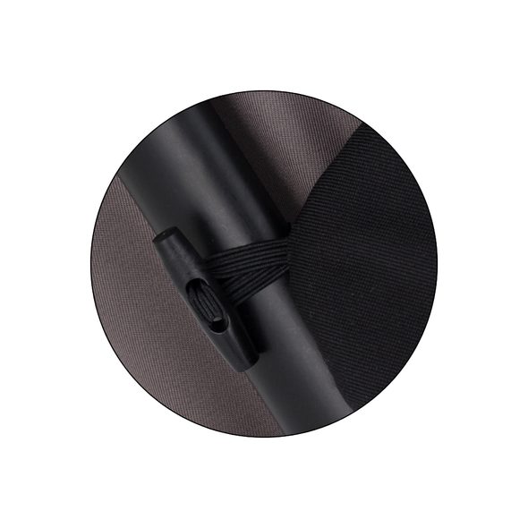 PETITE&MARS NÁNOŽNÍK KE KOČÁRKU UNIVERZÁLNY COVER UNIVERSAL BLACK - NÁNOŽNÍKY - KOČÁRKY A PŘÍSLUŠENSTVÍ