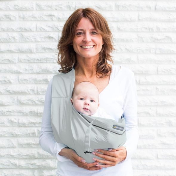 MINIMONKEY NOSÍTKA SLING UNLIMITED SVĚTLE ŠEDÉ - KLOKANKY A ŠÁTKY - NOŠENÍ & SPORT