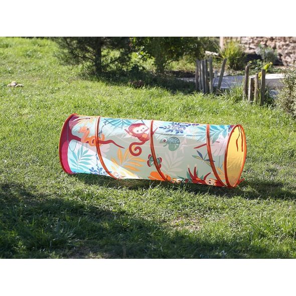 LUDI PROLÉZACÍ TUNEL JUNGLE - SENZORICKÉ HRAČKY - PRO DĚTI