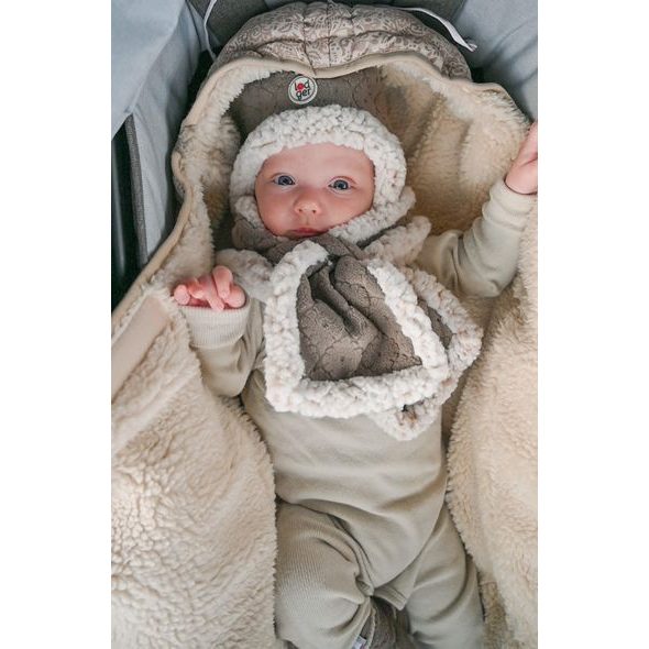 LODGER HATTER FOLKLORE FLEECE BUFFALO 1 - 2 ROKY - ČEPIČKY A KLOBOUČKY - PRO DĚTI